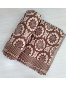 BEDSHEET 72X100 ACRYLIC JACQUARD