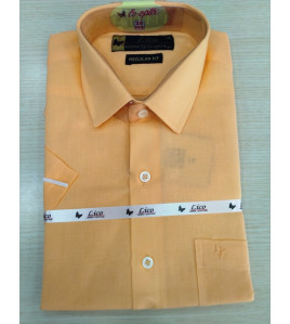 PL COTTON XLINEN DYED READYMADE SHIRT 38 HS