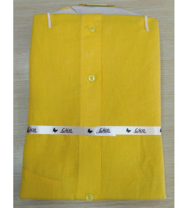 PL COTTON XLINEN DYED READYMADE SHIRT 38 HS