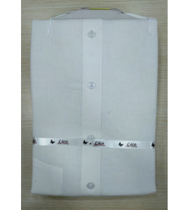 PL COTTON x LINEN READYMADE WHITE SHIRTS 40 HS