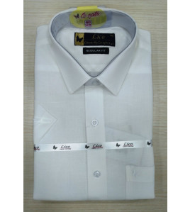 PL COTTON x LINEN READYMADE WHITE SHIRTS 40 HS