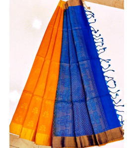 SOFT SILK SAREE WITH BLOUSE