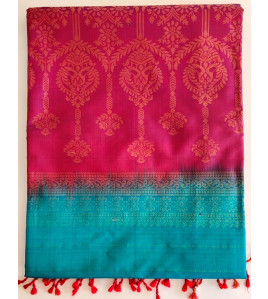 SOFT SILK SAREE WITH BLOUSE