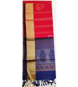 SOFT SILK SAREE WITH BLOUSE