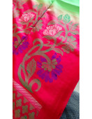 SOFT SILK SAREE WITH BLOUSE