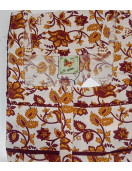 BEDSHEET MEERUT PRINTED 90X108 2 PILLOW COVER