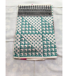 Pedalloom Block Printed Cotton Sarees