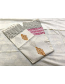 Pedalloom Block Printed Cotton Sarees