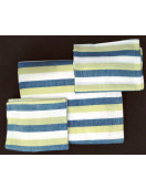 BEDSHEET STRIPE 90X108 2 PILLOW COVER