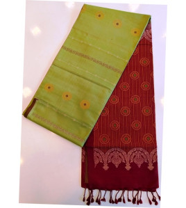 SOFT SILK SAREE WITH BLOUSE