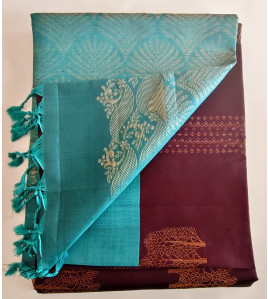 SOFT SILK SAREE WITH BLOUSE