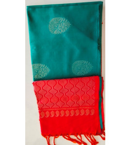 SOFT SILK SAREE WITH BLOUSE