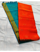 SOFT SILK SAREE WITH BLOUSE
