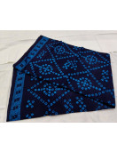 PL COTTON SAREES WITH WAX DOT PRINT DESIGNS
