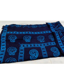 PL COTTON SAREES WITH WAX DOT PRINT DESIGNS