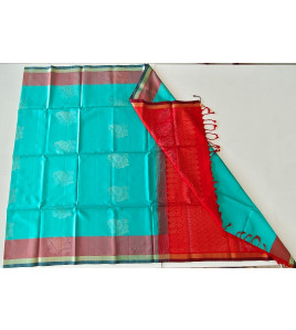 SOFT SILK SAREE WITH BLOUSE