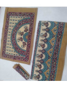 BEDSHEET JAIPUR PRINTED 90X108 2 PILLOW COVER