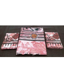 BEDSHEET MEERUT PRINTED 60X90 2 PILLOW COVER