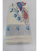 PL KERALA EMBROIDERY SAREE