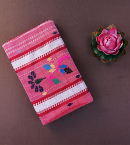 SAREES TIRUNELVELI RAYONxCOTTON Mix CHEDI BUTTA 550 cms SLNC