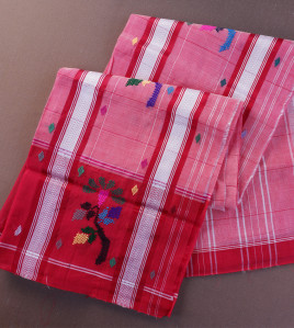 SAREES TIRUNELVELI RAYONxCOTTON Mix CHEDI BUTTA 550 cms SLNC