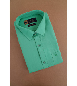 PL COTTONX LINEN DYED READYMADE SHIRT 42 FS