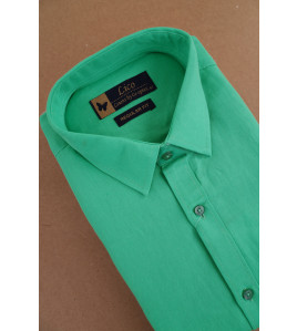 PL COTTONX LINEN DYED READYMADE SHIRT 42 FS