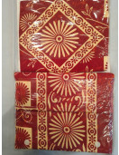 BEDSHEET BARMER PRINTED 90X108 2 PILLOW COVER