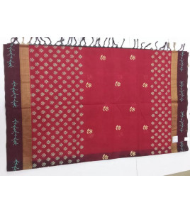 MANAMEDU BLOCK PRINTED SAREES WITH BLOUSE