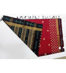 MANAMEDU BLOCK PRINTED SAREES WITH BLOUSE
