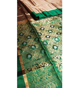 SOFT SILK SAREE WITH BLOUSE