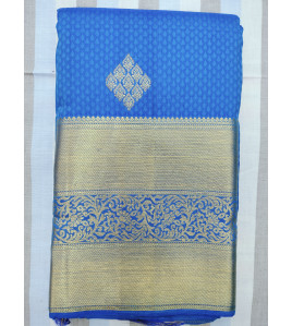 ARNI SILK HALF FINE ZARI SAREE WITH BLOUSE