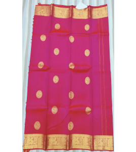 ARNI SILK HALF FINE ZARI SAREE WITH BLOUSE