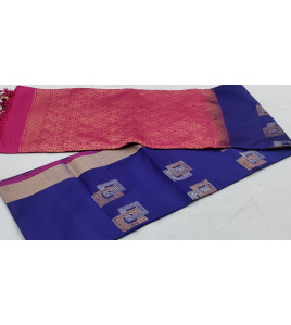 SOFT SILK SAREE WITH BLOUSE