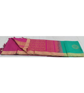 SOFT SILK SAREE WITH BLOUSE