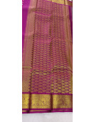ARNI SILK HALF FINE ZARI SAREE WITH BLOUSE