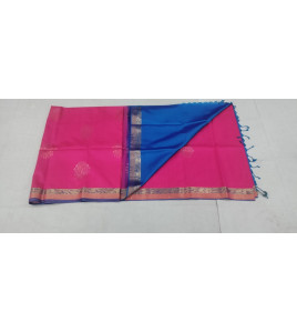 SOFT SILK SAREE WITH BLOUSE