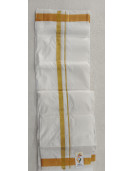 PURE SILK AND HF ZARI DHOTHY
