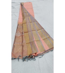 SOFT SILK SAREE WITH BLOUSE