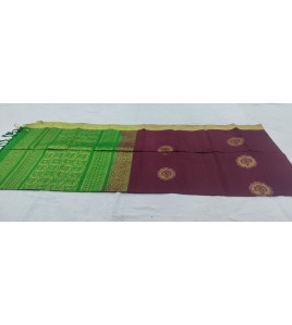 SOFT SILK SAREE WITH BLOUSE
