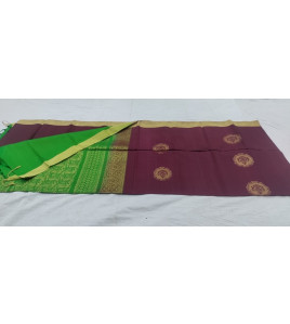 SOFT SILK SAREE WITH BLOUSE