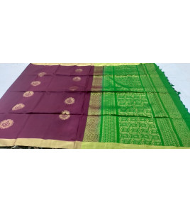 SOFT SILK SAREE WITH BLOUSE