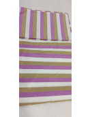 BEDSHEET STRIPE 60X90 2 PILLOW COVER
