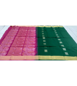 SOFT SILK SAREE WITH BLOUSE