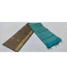 SOFT SILK SAREE WITH BLOUSE