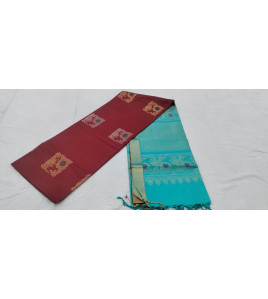 SOFT SILK SAREE WITH BLOUSE