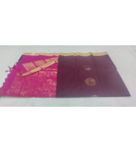 SOFT SILK SAREE WITH BLOUSE