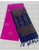 SOFT SILK SAREE WITH BLOUSE