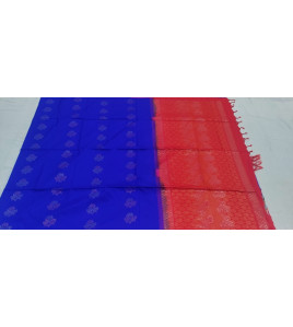 SOFT SILK SAREE WITH BLOUSE