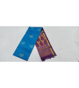 SOFT SILK SAREE WITH BLOUSE